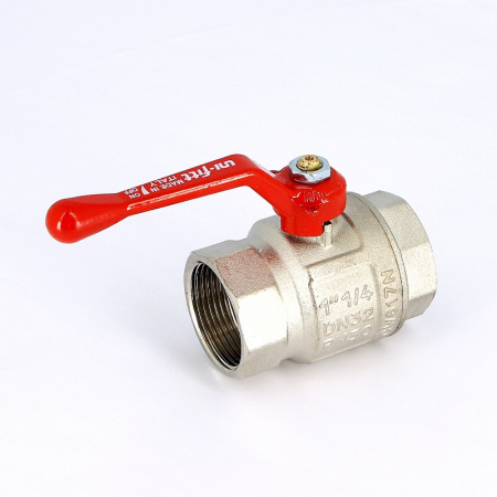 Кран шаровой ВВ полнопроходной рычаг Uni-Fitt 11/4