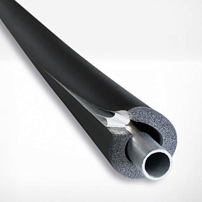 Трубки теплоизоляционные 2 метра Energoflex Super ROLS ISOMARKET внутренний диаметр изоляции 160 мм толщина 9 мм