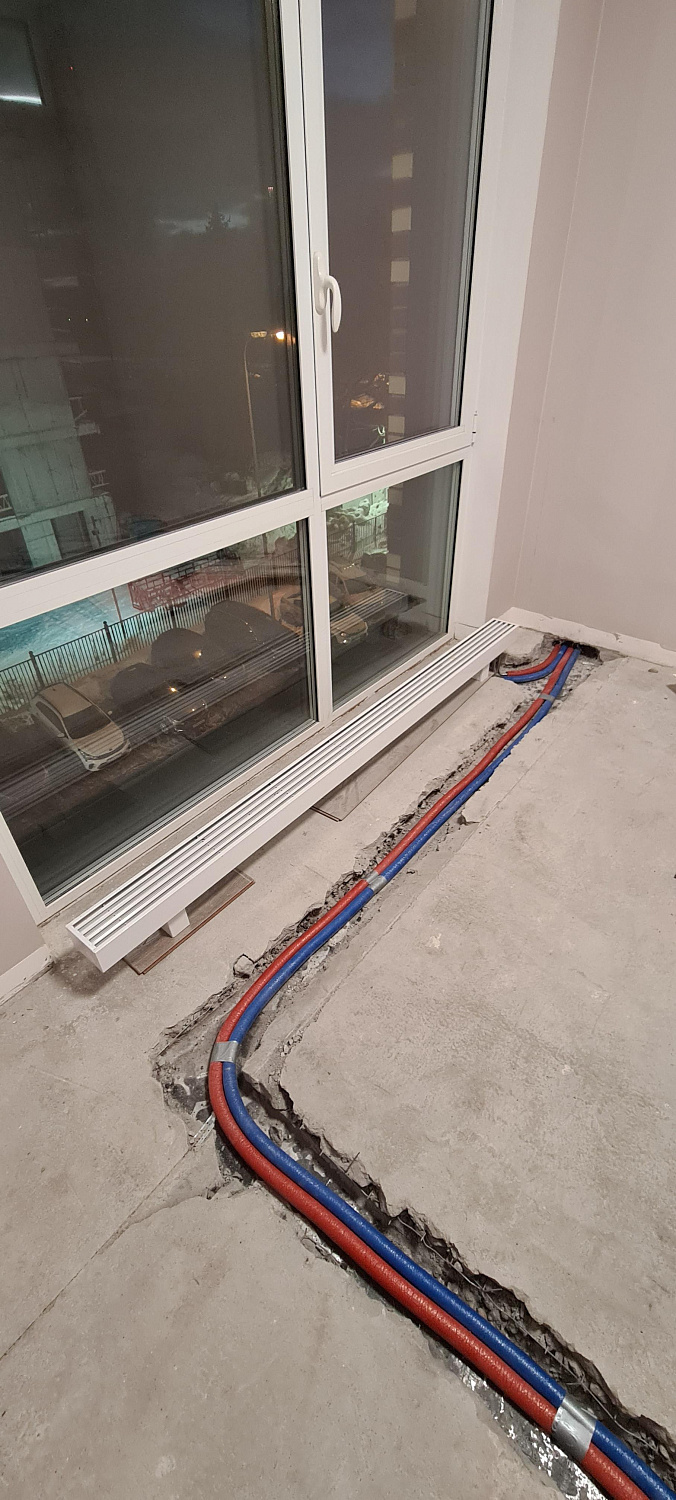 Монтаж отопления