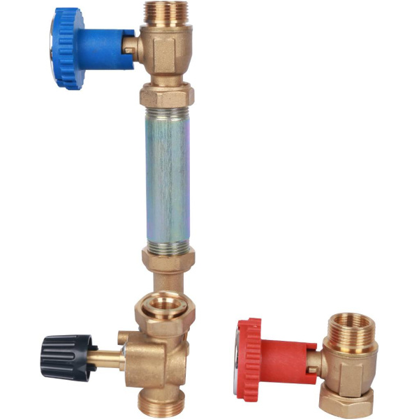 STOUT SDG-0007 Насосная группа с 3-х ходовым приводным смесителем 3/4 без насоса