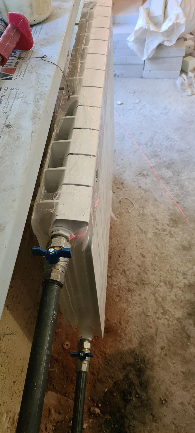 Замена радиаторов отопления