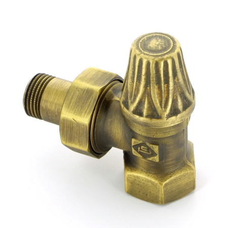 Вентиль обратный Carlo Poletti Artistic угловой НВ 1/2 цвет бронзовый