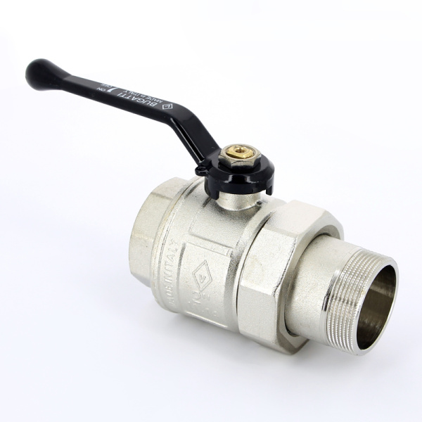 Кран шаровой Bugatti New Jersey НВ с разъемным соединением рычаг 2