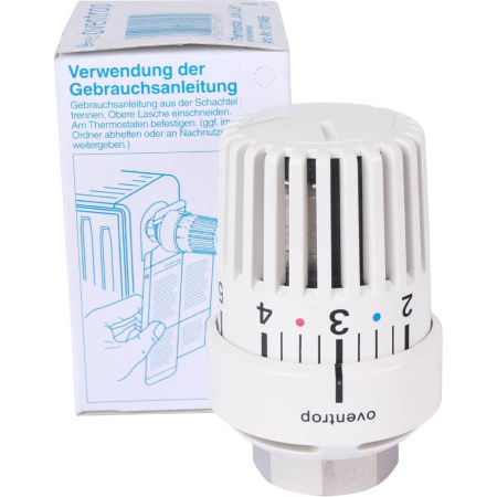 OVENTROP  Головка термостатическая Uni LH белая