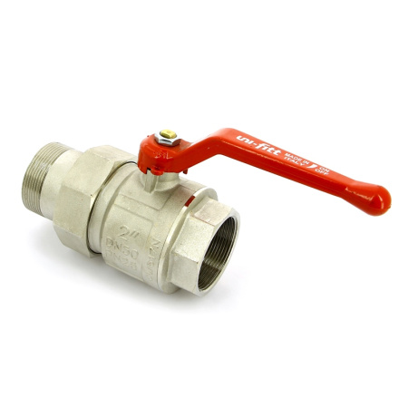 Кран шаровой НВ ETALON рычаг Uni-Fitt с разъемным соединением 2 полнопроходной