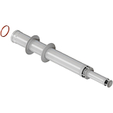 ROMMER RCA-6010-001751 Труба с наконечником АНТИЛЁД 60/100 (900мм) рабочая 750мм