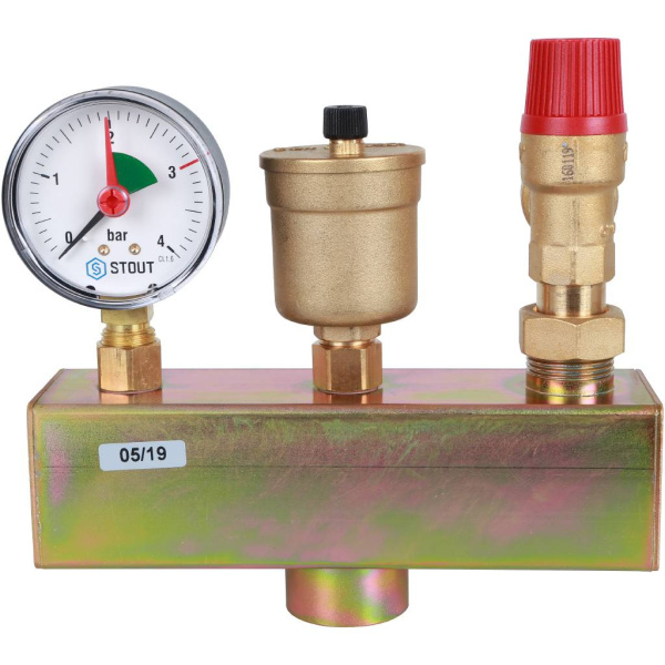 STOUT SVS-0004 Группа безопасности котла  (до 50 кВт) (в теплоизоляции) STOUT SVS-0004 Группа безопасности котла  (до 50 кВт) (в теплоизоляции)