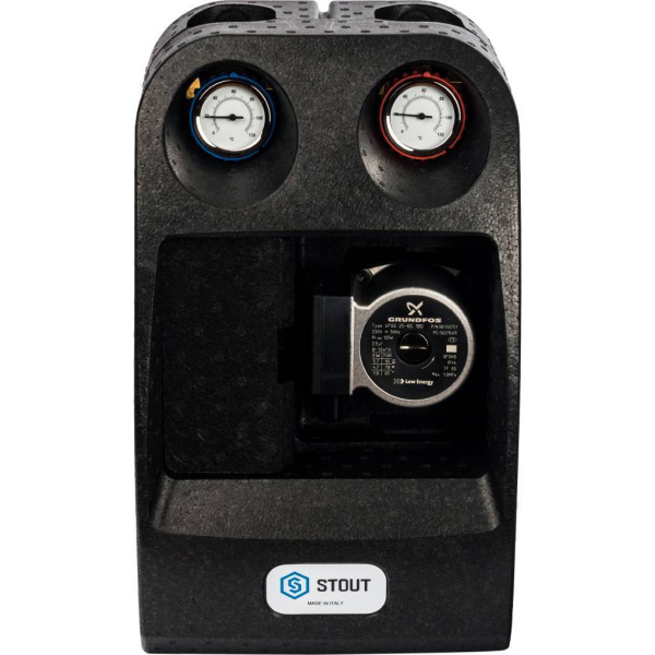 STOUT SDG-0003 Насосная группа со смесителем 1с насосом Grundfos UPSO 25-65