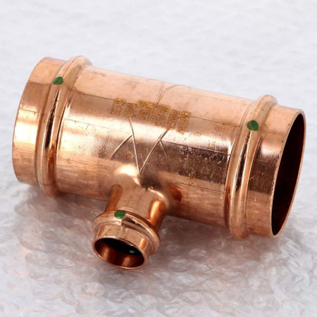 Тройник пресс медь Profipress VIEGA 54x22x54