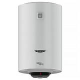 Водонагреватель электрический накопительный Ariston PRO1 R INOX ABS 80л круглый узкий нерж.сталь мех.упр-е