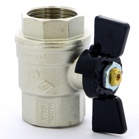 Кран шаровой Oregon Bugatti ВВ бабочка 1