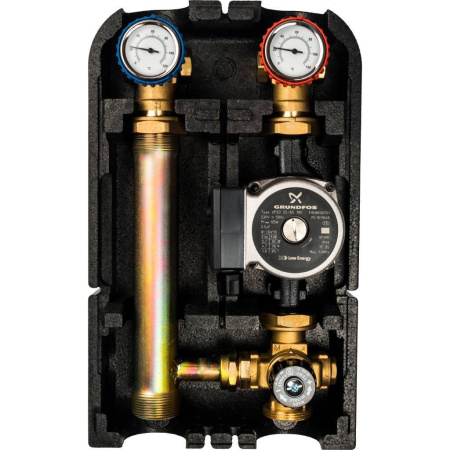 STOUT SDG-0002 Насосная группа со смесителем 1с насосом Grundfos UPSO 25-65
