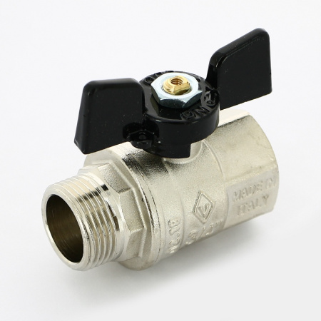 Кран шаровой Bugatti New Jersey НВ бабочка 3/4