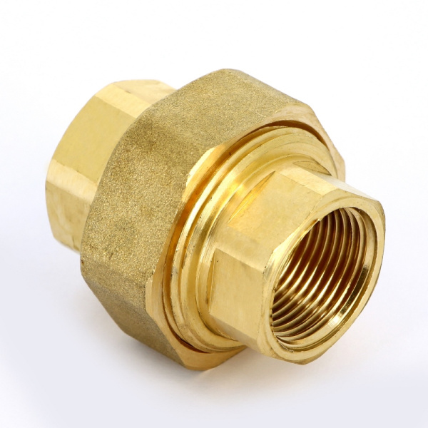 Разъемное соединение В с прокладкой O-ring UNI-FITT 3/4 латунь