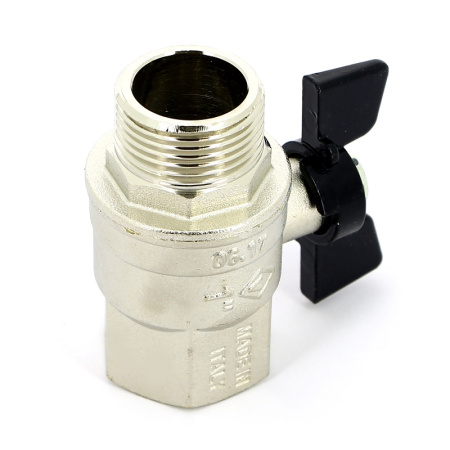 Кран шаровой Bugatti New Jersey НВ бабочка 1