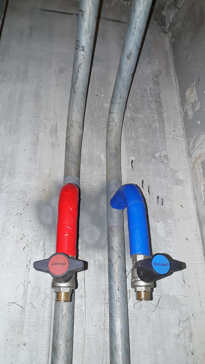 Замена стояков водоснабжения