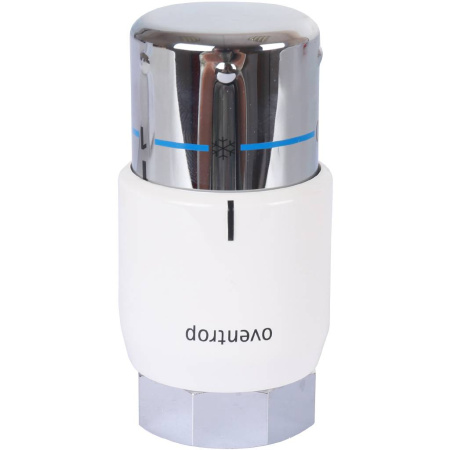 OVENTROP  Головка термостатическая Uni SH белая/хромированная