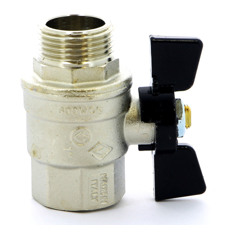 Кран шаровой Oregon Bugatti НВ бабочка 1