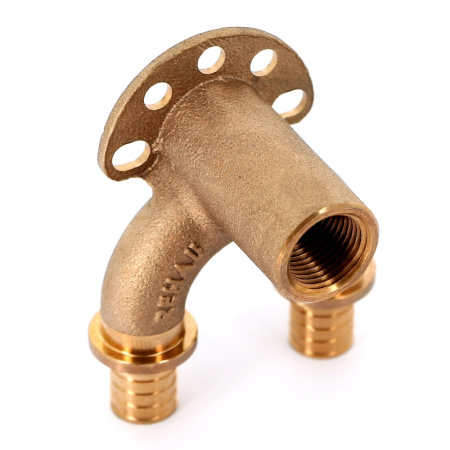 Водорозетка надвижная В сдвоенная латунная REHAU 20х1/2х20 RX+