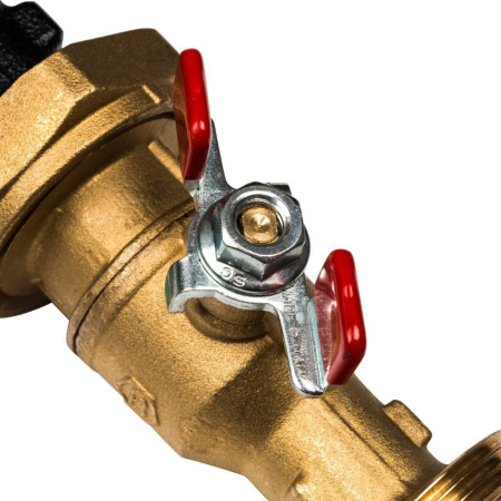 STOUT SDG-0001 Насосная группа с прямым контуром 1 с насосом Grundfos UPSO 25-65 в теплоизоляции