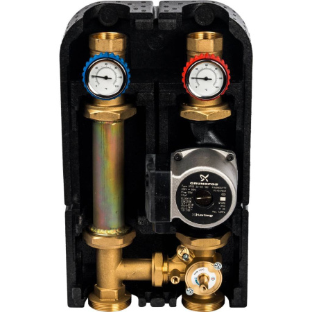 STOUT SDG-0007 Насосная группа со смесителем 1 с насосом Grundfos UPSO 25-65 DN 32