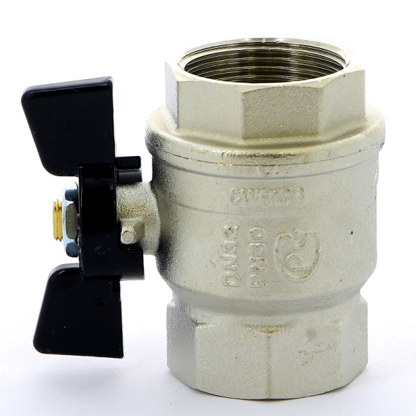 Кран шаровой Bugatti New Jersey ВВ бабочка 11/4