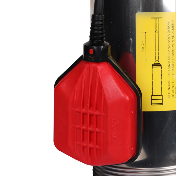 STOUT SPW-0001-200750 Насос колодезный с поплавком, кабель 20 м, 230V, Q=90 л/мин, H=42м