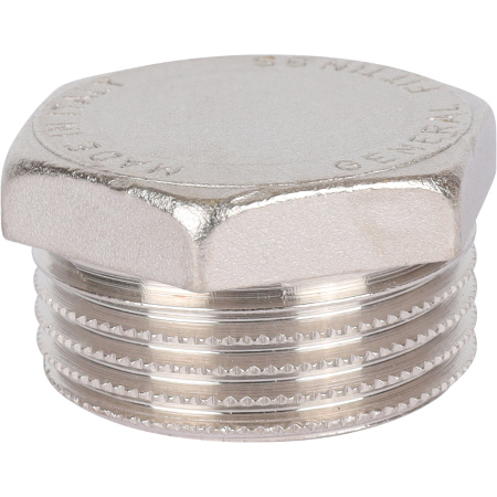 STOUT  Заглушка НР никелированная 1