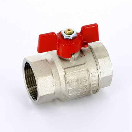 Кран шаровой ВВ полнопроходной бабочка Uni-Fitt 11/4