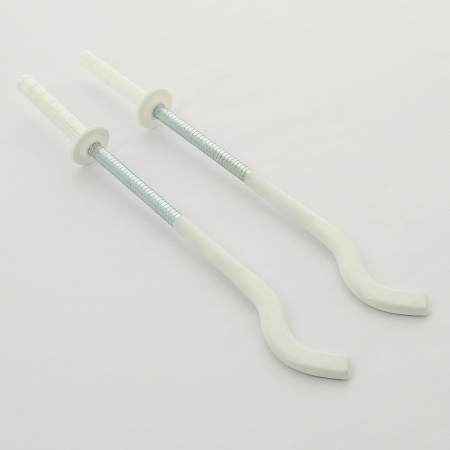 Кронштейн штыревой плоский UNI-FITT 9 х 220 пластифицированный с дюбелем