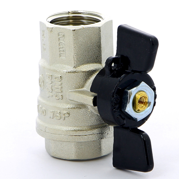 Кран шаровой Oregon Bugatti ВВ бабочка 1/2