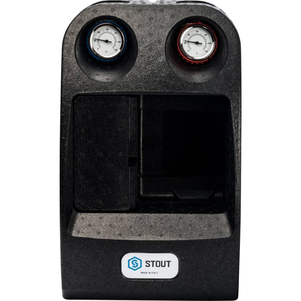 STOUT SDG-0001 Насосная группа с прямым контуром 1 1/4 без насоса в теплоизоляции DN 32
