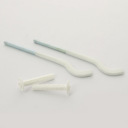 Кронштейн штыревой плоский UNI-FITT 9 х 220 пластифицированный с дюбелем