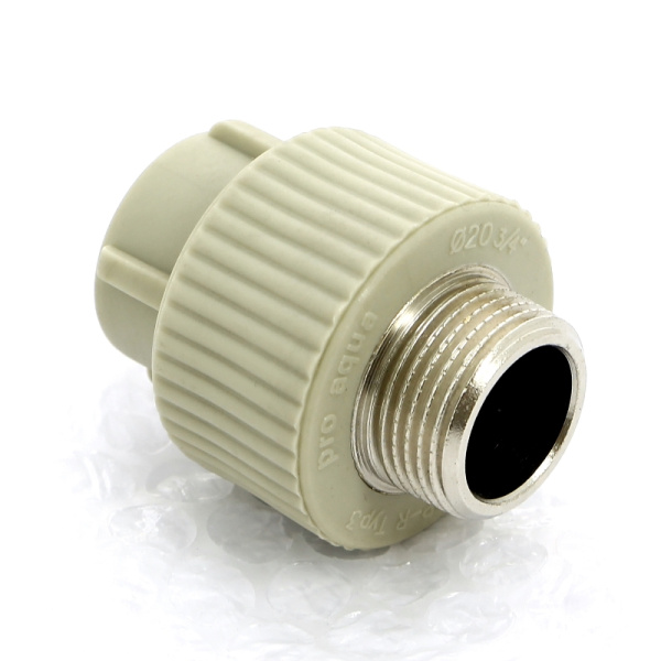 Муфта ProAqua Н 20 х 3/4 серая