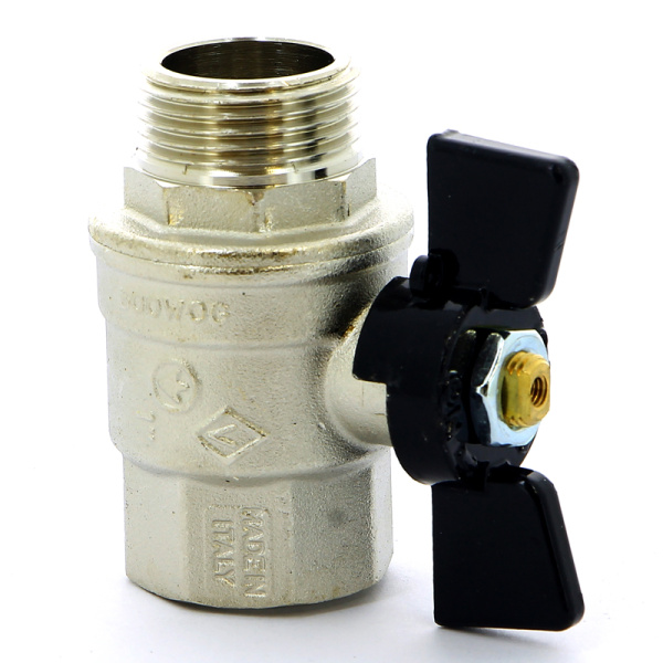 Кран шаровой Oregon Bugatti НВ бабочка 1