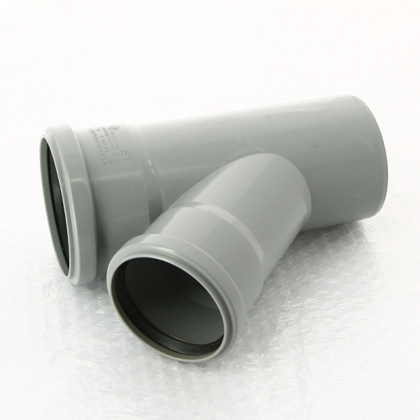 Тройник Ostendorf 90 х 75 х 45' HT канализационный