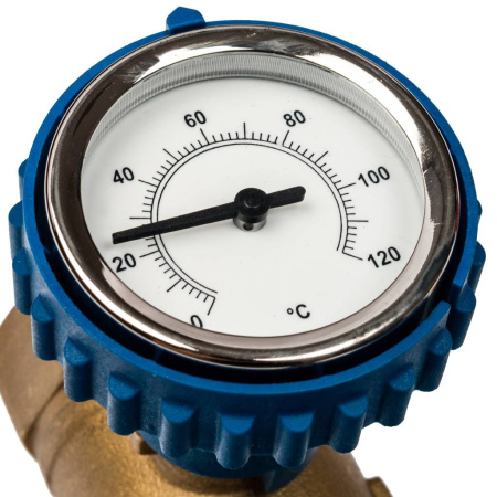 STOUT SDG-0001 Насосная группа с прямым контуром 1 1/4 с насосом Grundfos UPSO 32-65 в теплоизоляции DN 32