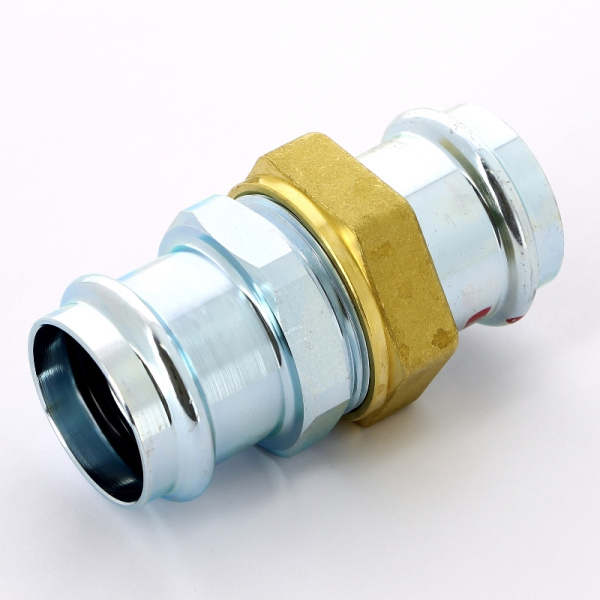 Муфта разъёмная пресс плоская прокладка оцинкованная сталь Prestabo VIEGA 42