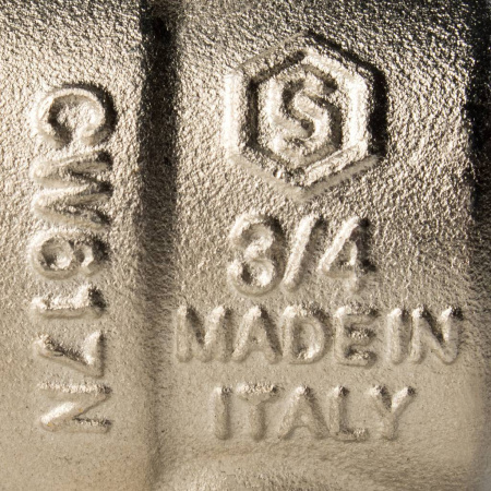 STOUT  Кран шаровой полнопроходной угловой, ВР/НР, ручка бабочка 3/4, американка