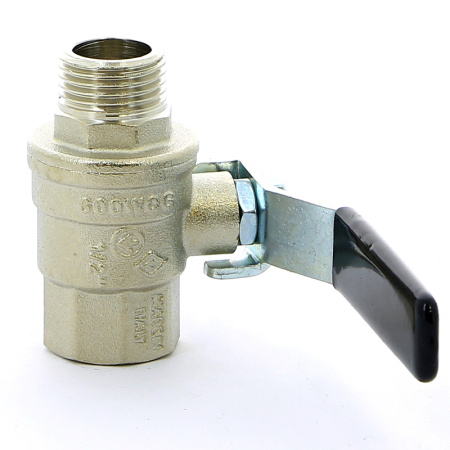 Кран шаровой Oregon Bugatti НВ плоский рычаг 1/2