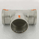 Тройник пресс 108 нержавеющая сталь Sanpress Inox VIEGA 108