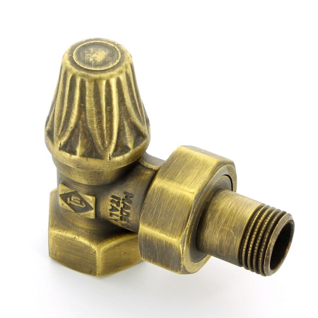 Вентиль обратный Carlo Poletti Artistic угловой НВ 1/2 цвет бронзовый