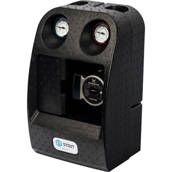 STOUT SDG-0003 Насосная группа со смесителем 1с насосом Grundfos UPSO 25-65