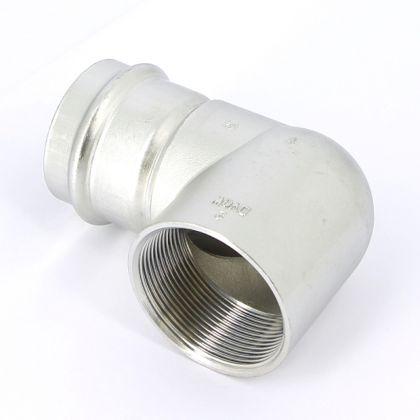 Угол пресс-В компактный нержавеющая сталь Sanpress Inox VIEGA 54x2