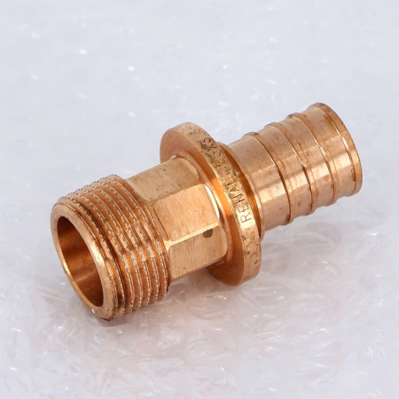 Муфта надвижная Н латунная REHAU 25х3/4 RХ