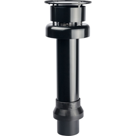 Комплект Stout DN80/100 адаптер вертикальный утепленный, 584 мм, финальный участок