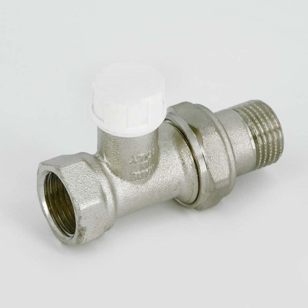 Вентиль обратный никелированный НВ UNI-FITT 1/2