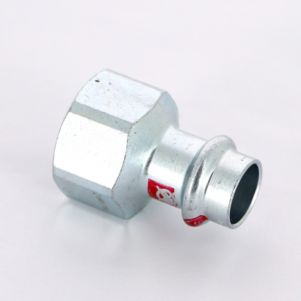 Муфта пресс-В оцинкованная сталь Prestabo VIEGA 15 x 1 с SC-Contur