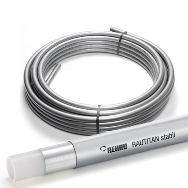 Труба металлопластиковая RAUTITAN stabil REHAU PLATINUM 25х3,7 (50 м)