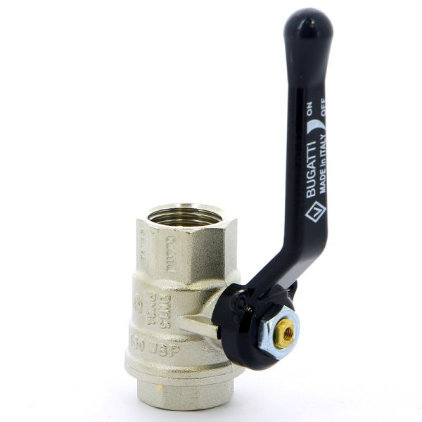 Кран шаровой Oregon Bugatti ВВ рычаг 1/2